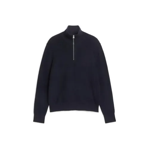 ARKET Sweaters Men Navy Blue