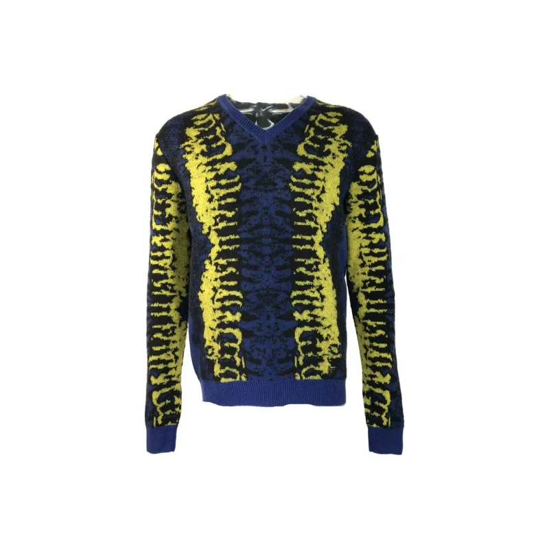 VERSACE COLLECTION Sweater Men's Dark Blue-0