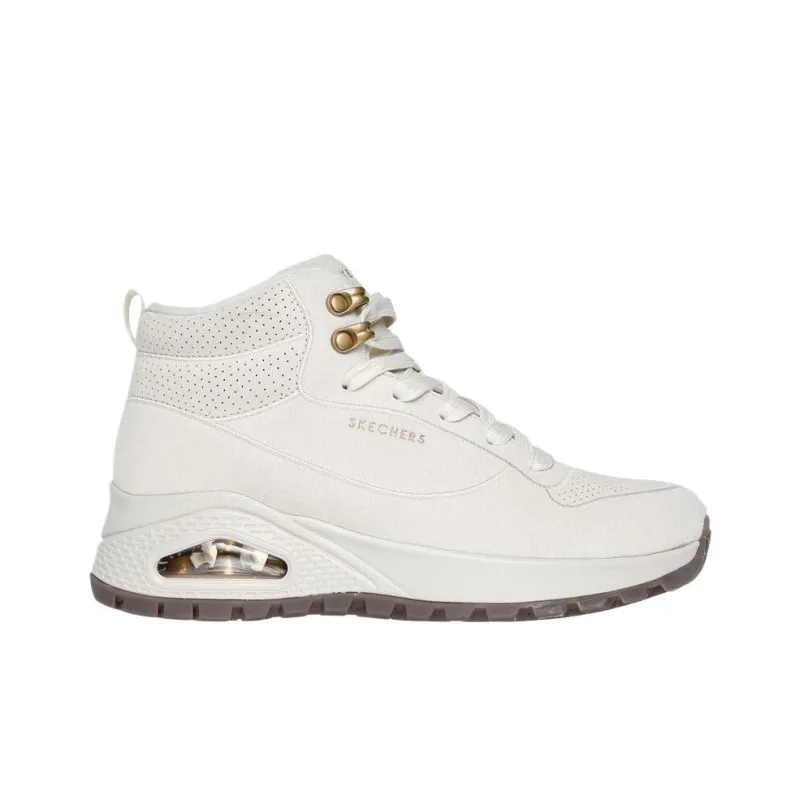 Skechers Uno Rugged Low Top Casual Shoes Women's Beige-1