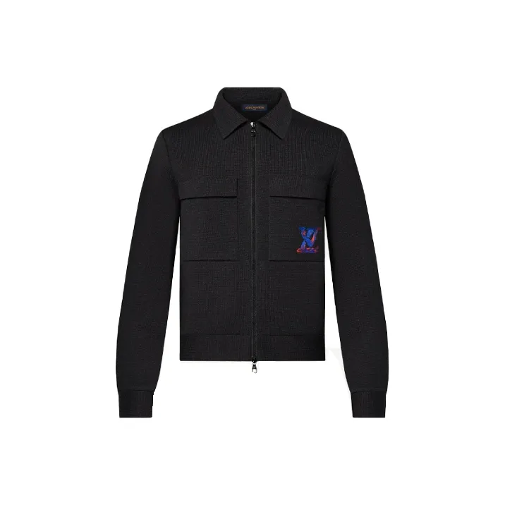 LOUIS VUITTON New Quarterly Products Of LV SS22 Jackets & Coats Men's Black-0