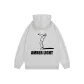 Fleece-Lined White Heather Gray Heart Receiver
