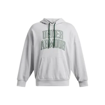Under Armour Icon UA HWT Terry OS Hoodie Sweatshirt Men's Gray