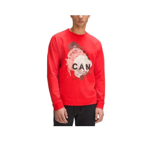 Lululemon City SweatTeam Canada Collection Sweatshirt Men's True Red