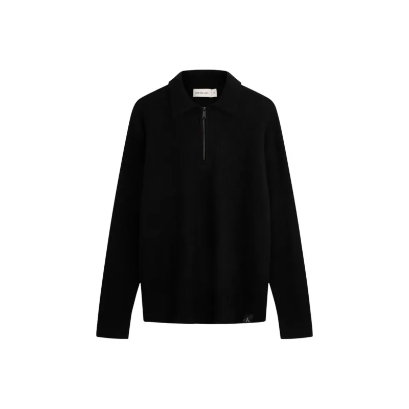 CALVIN KLEIN SS25 Sweater Men's Space Black-0