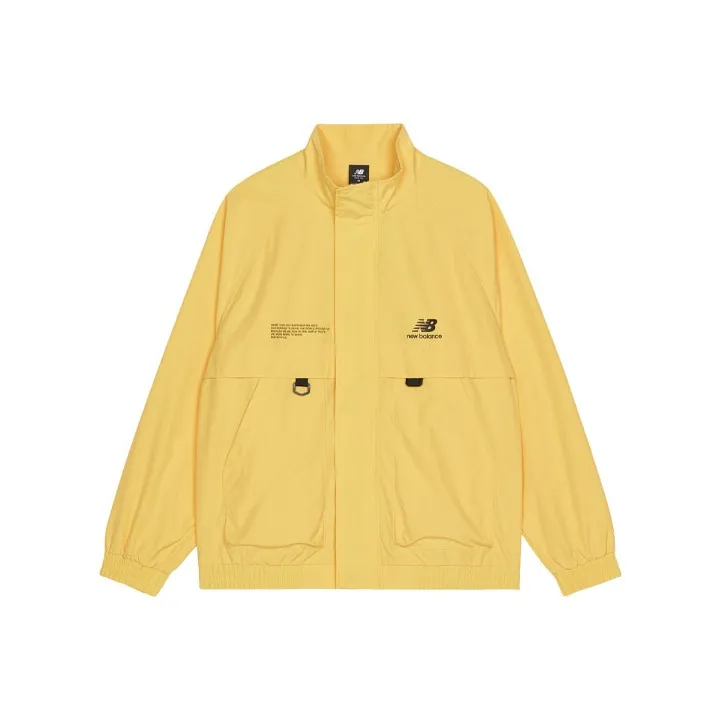 New Balance Jackets Men Yellow-0