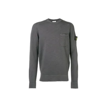 STONE ISLAND Knitwear Men's Charcoal Gray