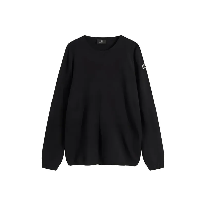 RICK OWENS X RICK OWENS Knit Jumbo Round Neck Top-0