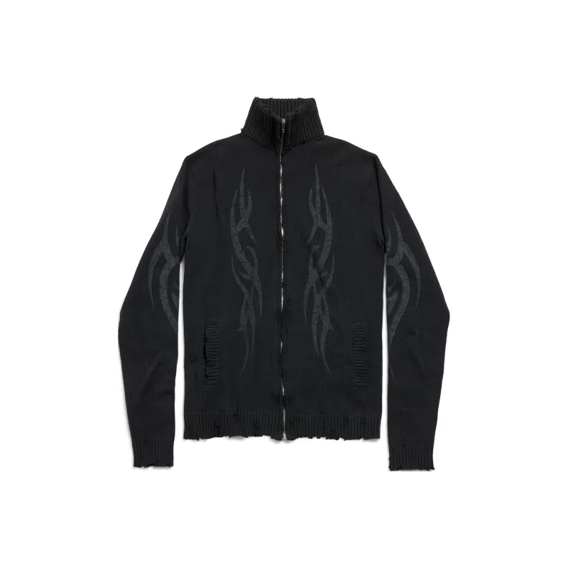 Balenciaga Y2K Zip Up Cardigan-0