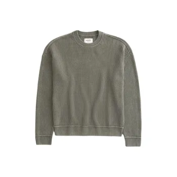 Hollister Sweaters Men Olive