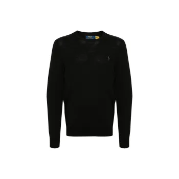 Polo Ralph Lauren Logo Embroidered Crewneck Jumper