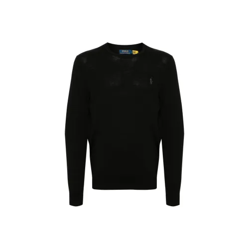 Polo Ralph Lauren Logo Embroidered Crewneck Jumper