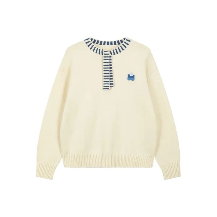 Bosieagender X Little Flower Sweater Unisex-4