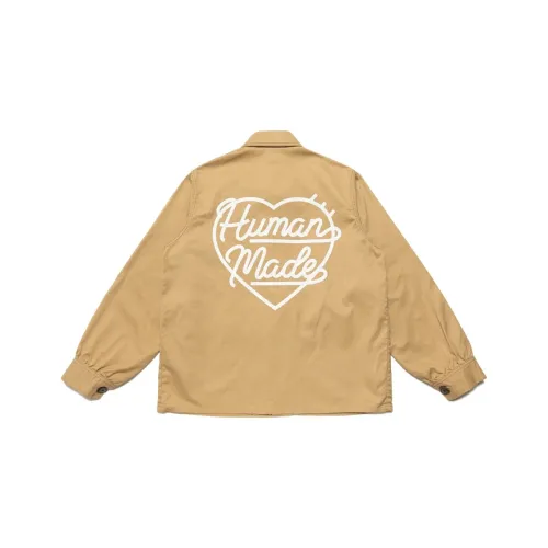 HUMAN MADE Jackets Men Khaki