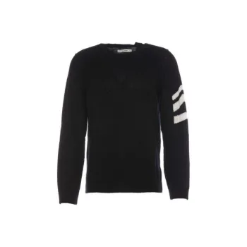 Zadig & Voltaire Stripe Detailed Crewneck Knitted Jumper
