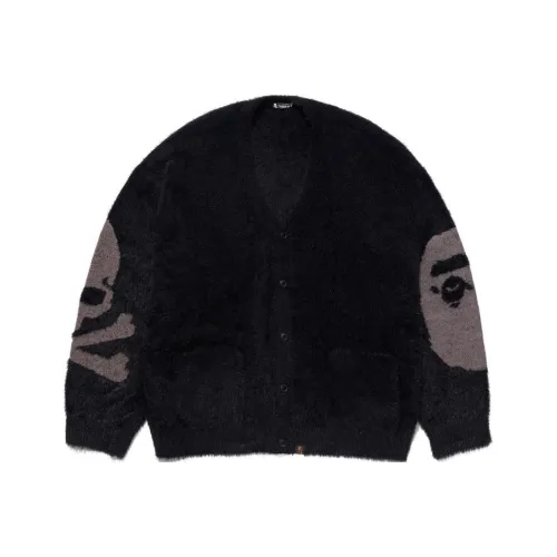 A BATHING APE X Mastermind Japan Knit Cardigan