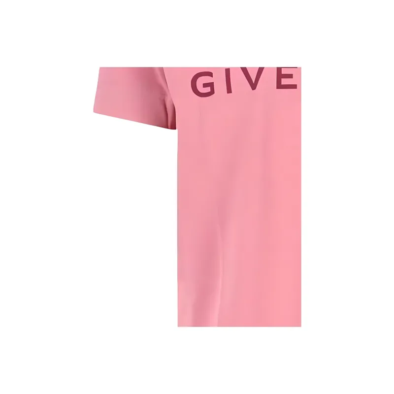 Givenchy T Shirts Men Pink-3
