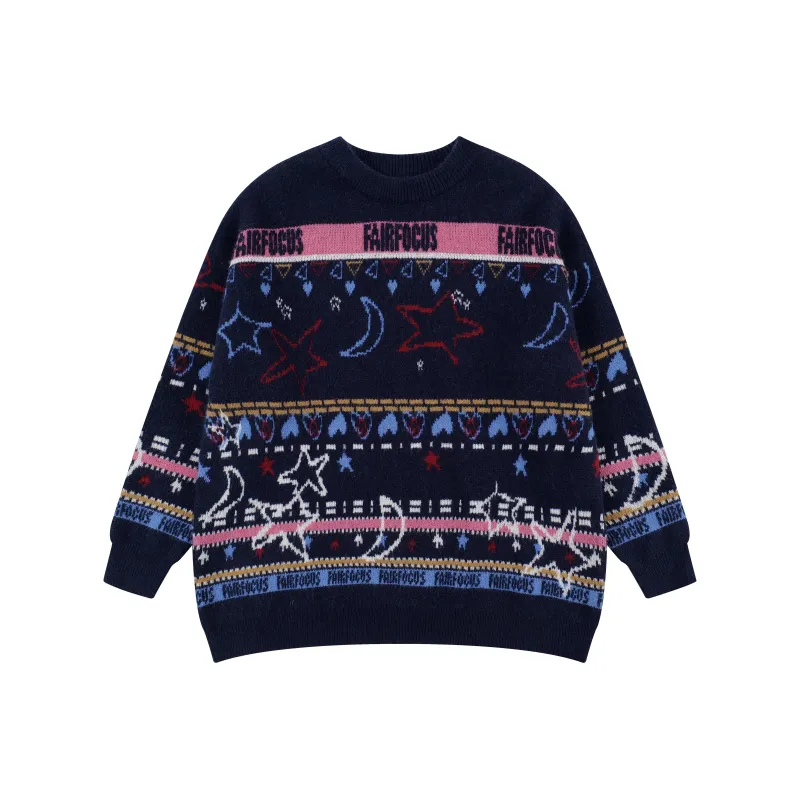 GBXM Sweaters Unisex Navy Blue-0