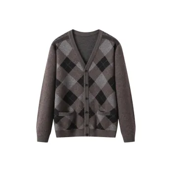 H YXIANG Sweaters Men