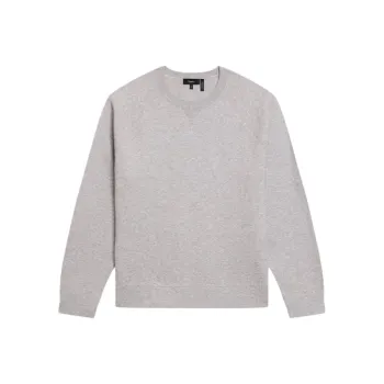 THEORY Sweatshirt Men's Silver Gray