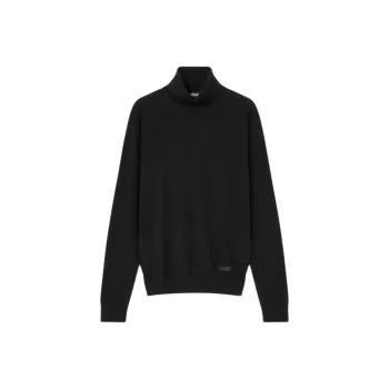 VERSACE Turtleneck Silk blend Sweater