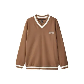 Skechers Sports Alliance Series Sweatshirt Men's Caramel Coffee