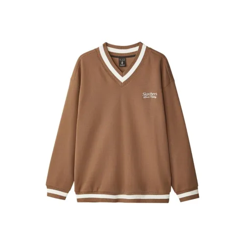 Skechers Sports Alliance Series Sweatshirt Men's Caramel Coffee