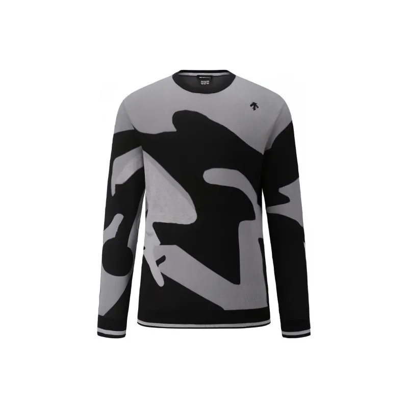 DESCENTE Descente Golf Sweater Men's Black-0