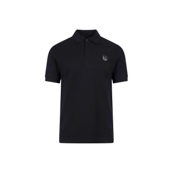 RAF SIMONS Logo patch Polo Shirt