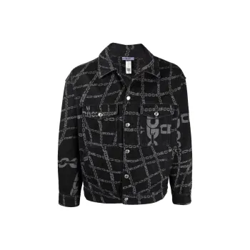 GCDS One Piece Jackets Men Black