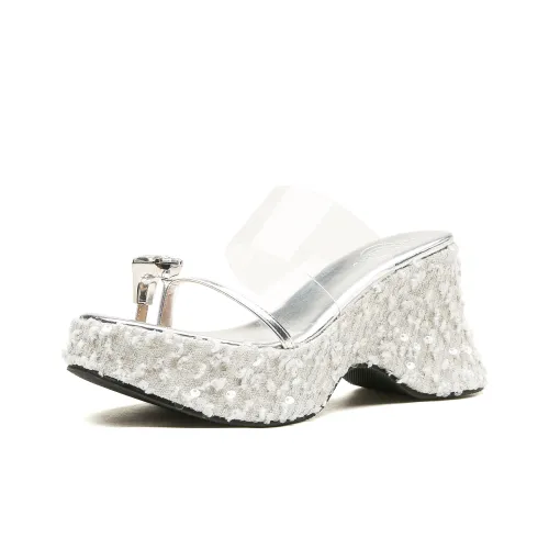 KATHRYN WILSON Sequins Slip Resistant Slide Slippers Women's
