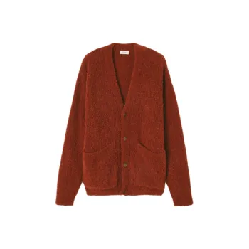 AMERICAN VINTAGE A.M FW24 CARDIGAN ZOLLY Sweater Men's Brick Red