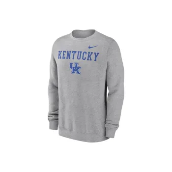 Nike Kentucky Wildcats Primetime Primary Stack Men's Nike College Pullover Crew