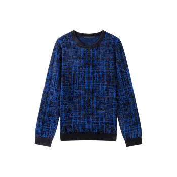 DAVID NAMAN Sweaters Men Royal Blue