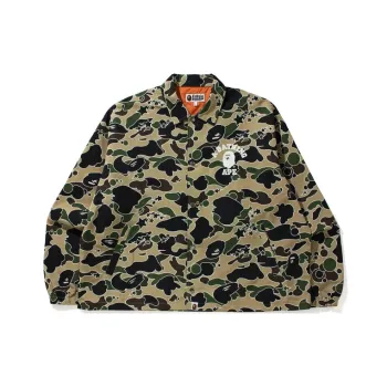 A BATHING APE Sta Camo Relaxed Coach Jacket