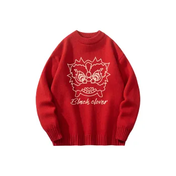 BLACK CLOVER Knitwear Unisex Red