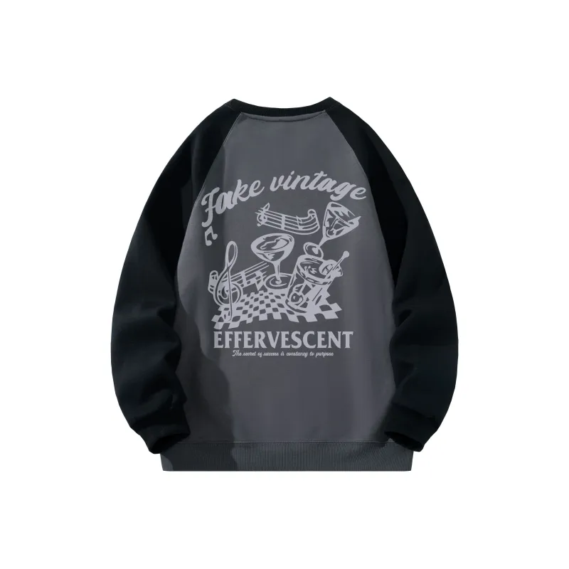 FAKE VINTAGE Sweatshirts Unisex-4