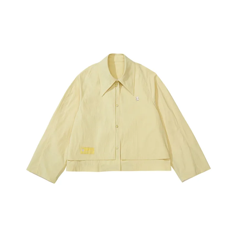 CONCORDEVENT Loose Fit Mock Two-Piece Jacket Unisex-0