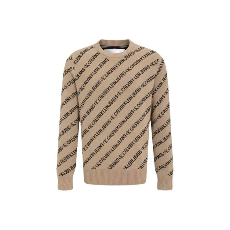 CALVIN KLEIN Sweater Men's Khaki-0