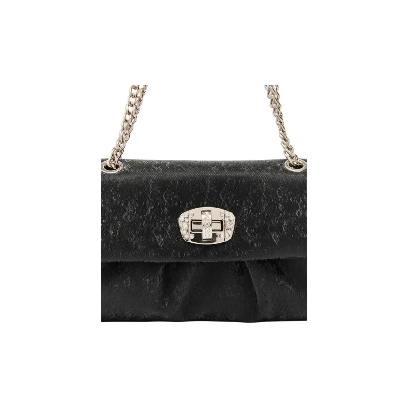 Three Blessings PU Shoulder Bag Medium Size Women's Multicolor-11