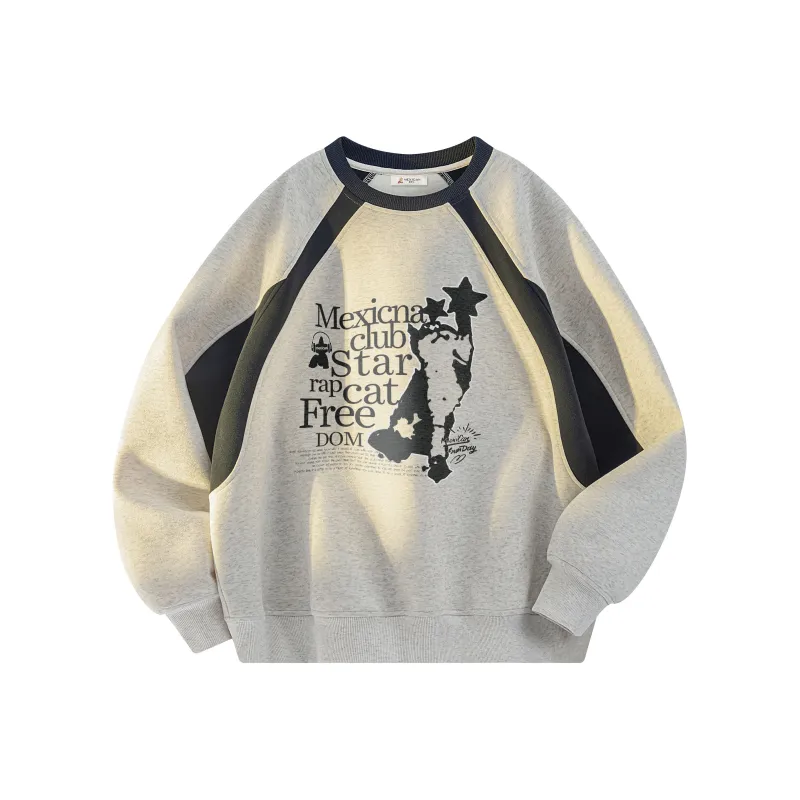 MEXICAN Sweatshirt Unisex Beige Yellow-0