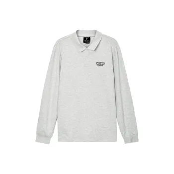 Skechers Sports Alliance Series Polo Shirt Men Light Heather Gray