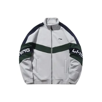 LiNing Sports Fashion Collection Jacket Unisex Microcrystalline Gray