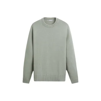 ZARA Knitwear Men Gray Green