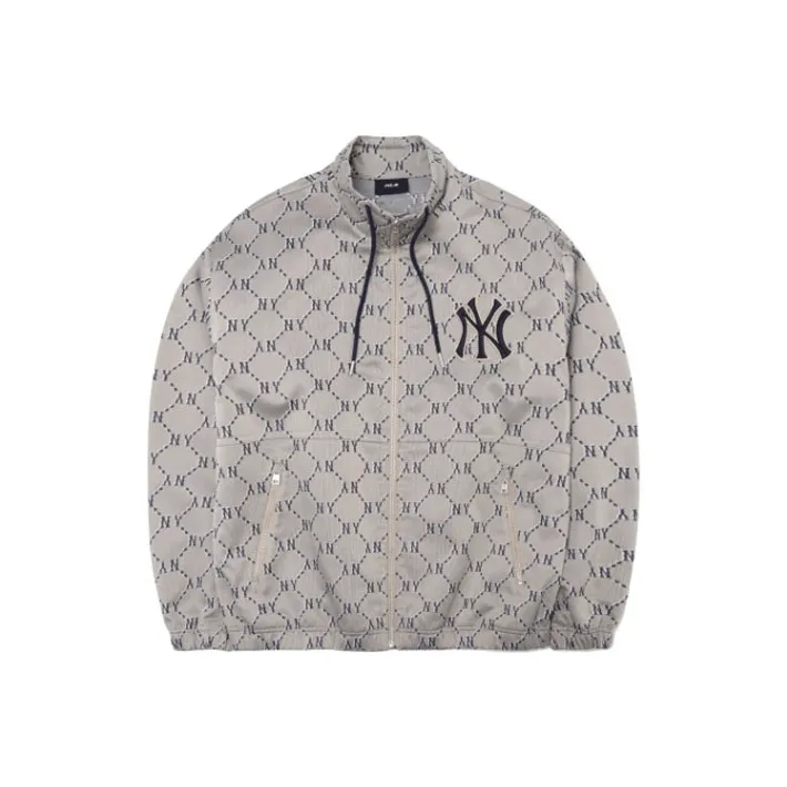 MLB MONOGRAM Reading Collection Jacket Fall Men's Gray-0