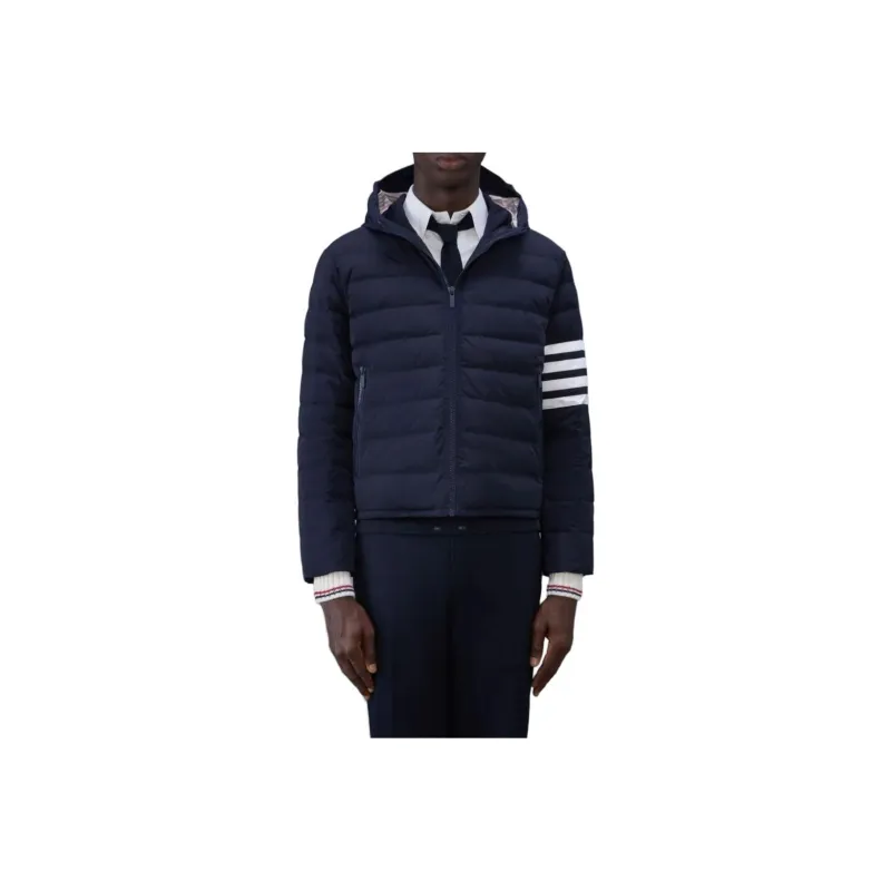 THOM BROWNE 4 Bar Padded Jacket-0