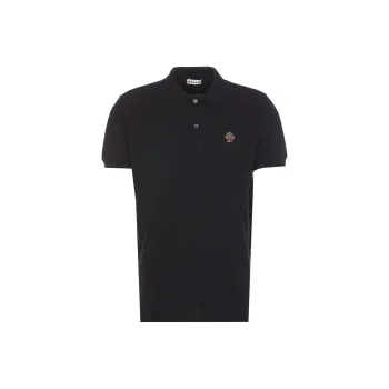 BALLY Logo Embroidered Short Sleeved Polo Shirt