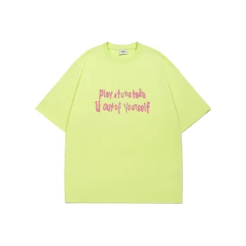 Guuka T Shirt Unisex Neon Yellow