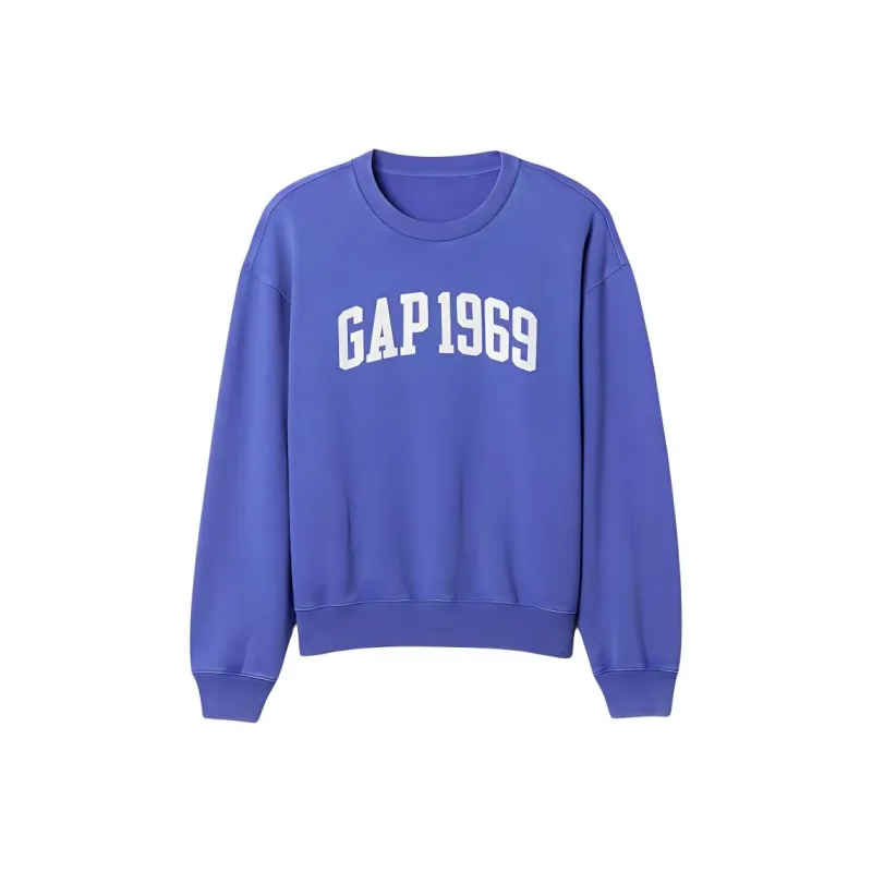 GAP 55th Anniversary Limited Edition Series Sweatshirts Unisex Blue-0