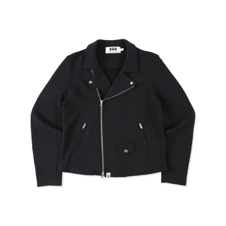 A BATHING APE X Cdg Osaka Sweat Biker Jacket-0