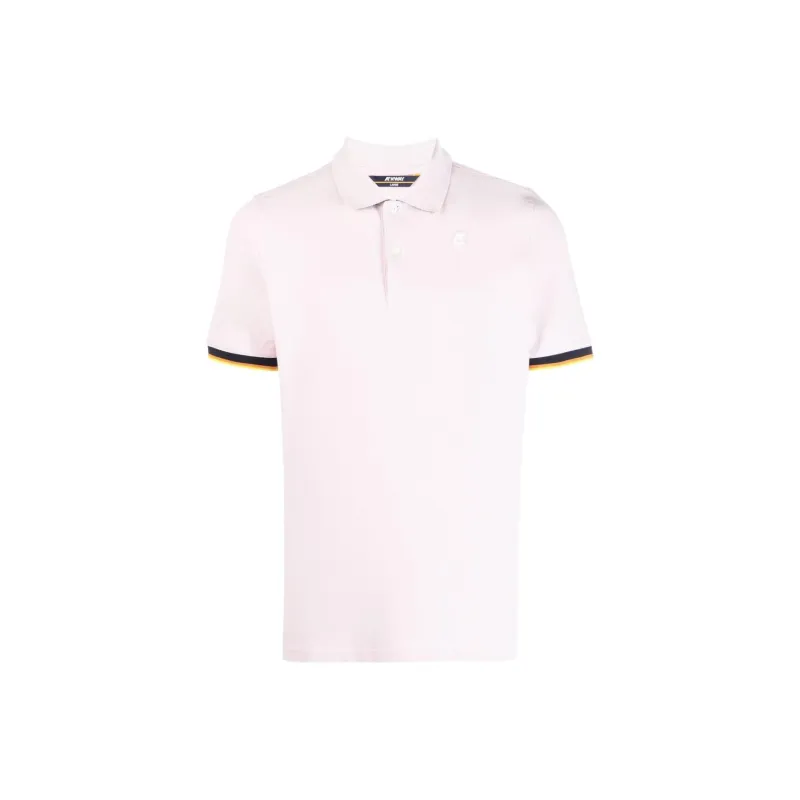 K WAY Logo patch Polo Shirt-0